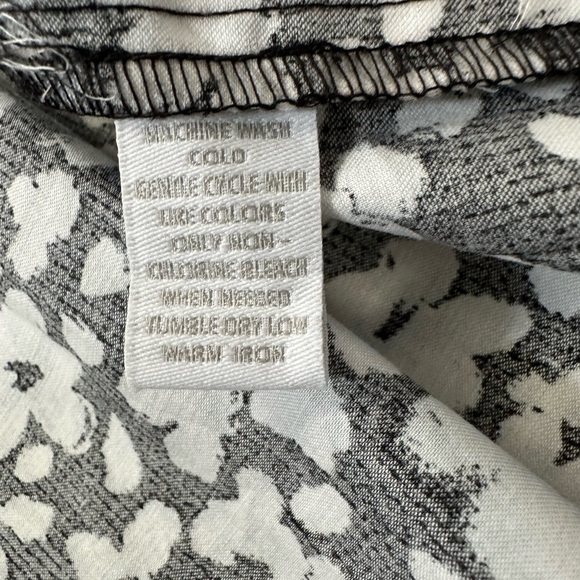 New Charter Club Women’s Fit & Flare Cotton Floral Dress with Pockets size 10 - Picture 10 of 16